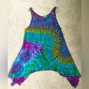 Kathmandu Flowy MudmeeTye Dye Tunic Tank